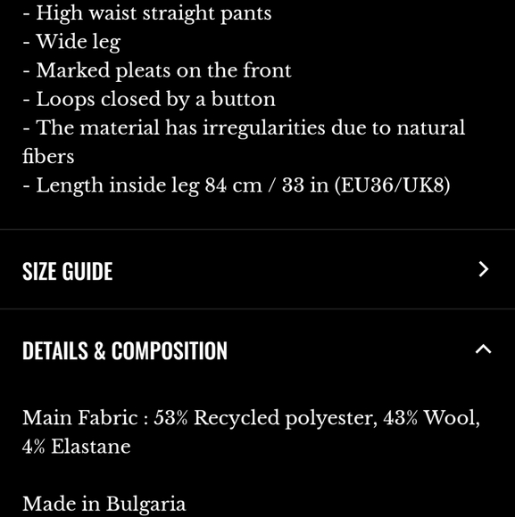 Sezane Ecru Yves Trousers - Picture 4 of 4